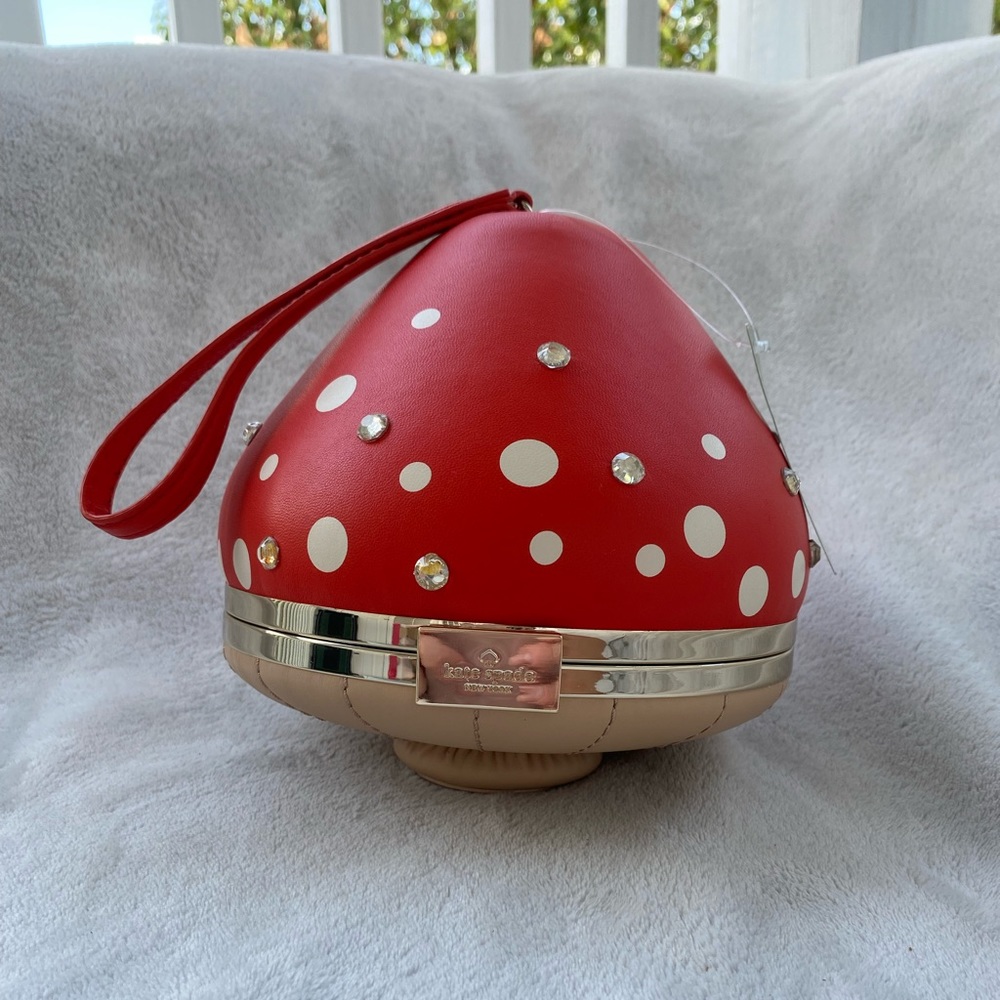 Kate Spade Mushroom Clutch